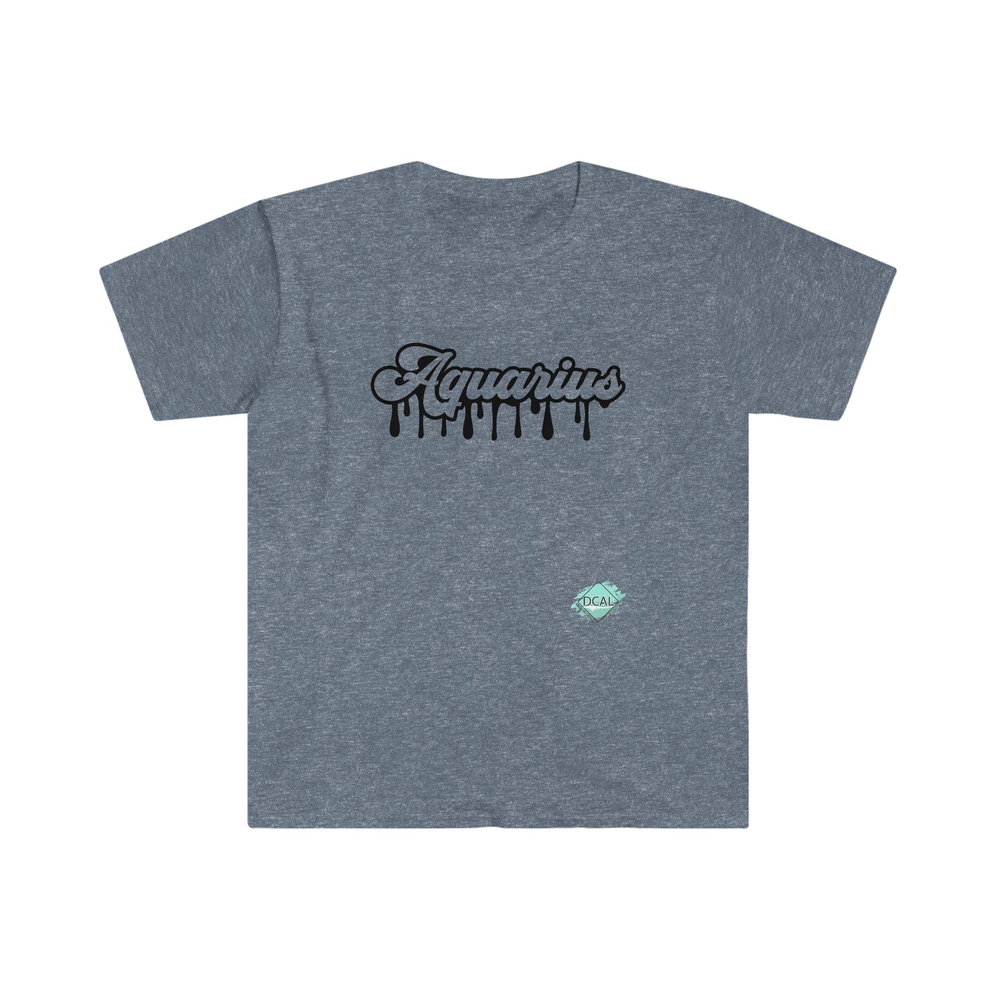 DCAL Zodiac Collection "Aquarius" Unisex Softstyle T-Shirt