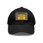 DCAL Accessories "Decaffeinated Human"  Hat with Leather Patch (Rectangle)