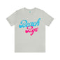 DCAL Beach Collection "Beach Bye" Unisex Jersey Short Sleeve Tee