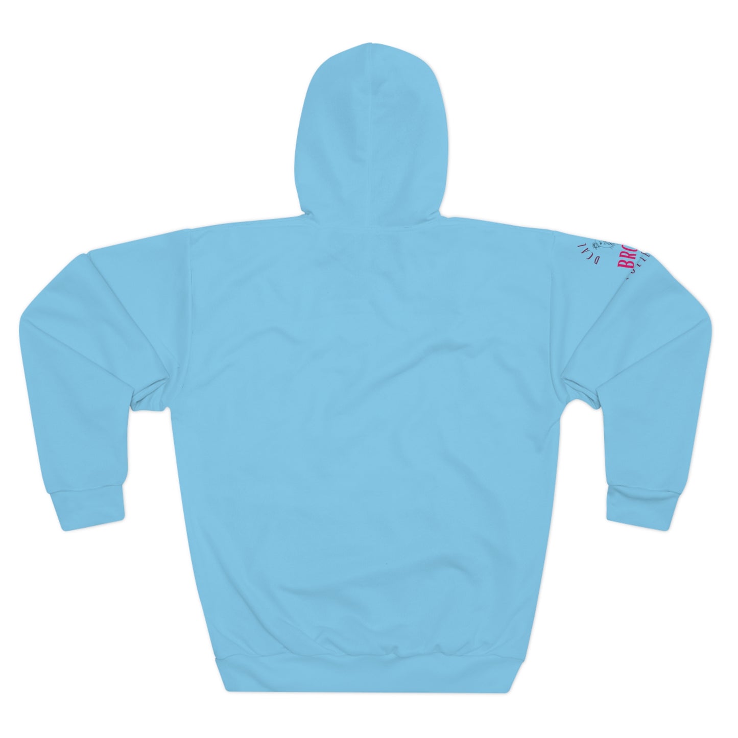 DCAL Brown Collection "Baby Blue and Peach" Unisex Pullover Hoodie
