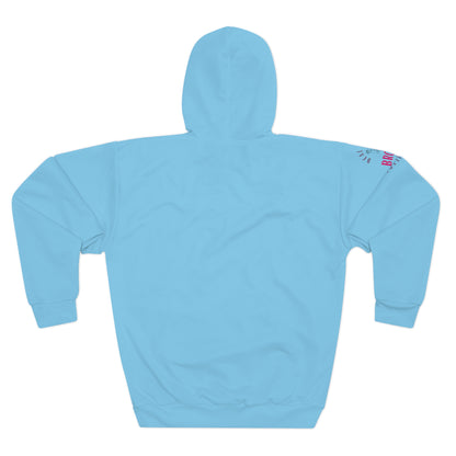 DCAL Brown Collection "Baby Blue and Peach" Unisex Pullover Hoodie