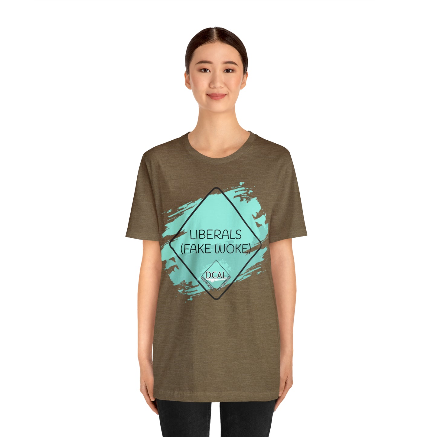 DCAL Graphic Tees "Fake Woke" Unisex Jersey Short Sleeve Tee