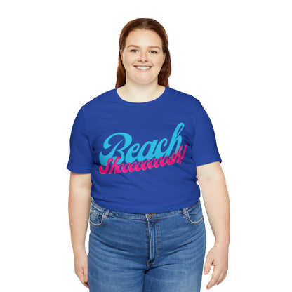 DCAL Beach Collection "Beach Shoosh" Unisex Jersey Short Sleeve Tee
