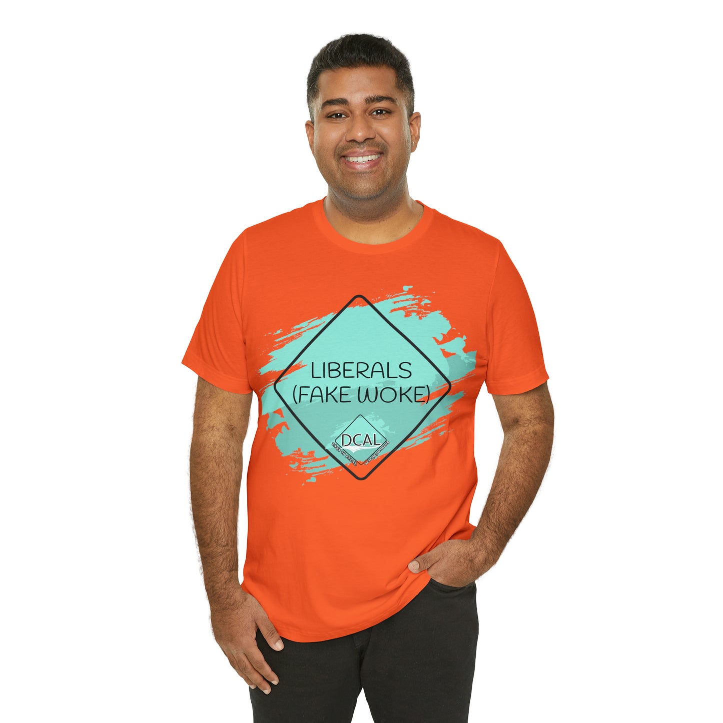 DCAL Graphic Tees "Fake Woke" Unisex Jersey Short Sleeve Tee