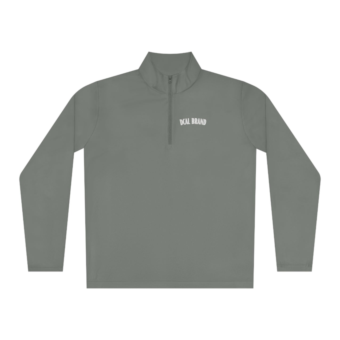 DCAL Brown Collection Unisex Quarter-Zip Pullover