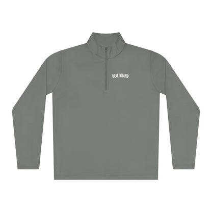 DCAL Brown Collection Unisex Quarter-Zip Pullover