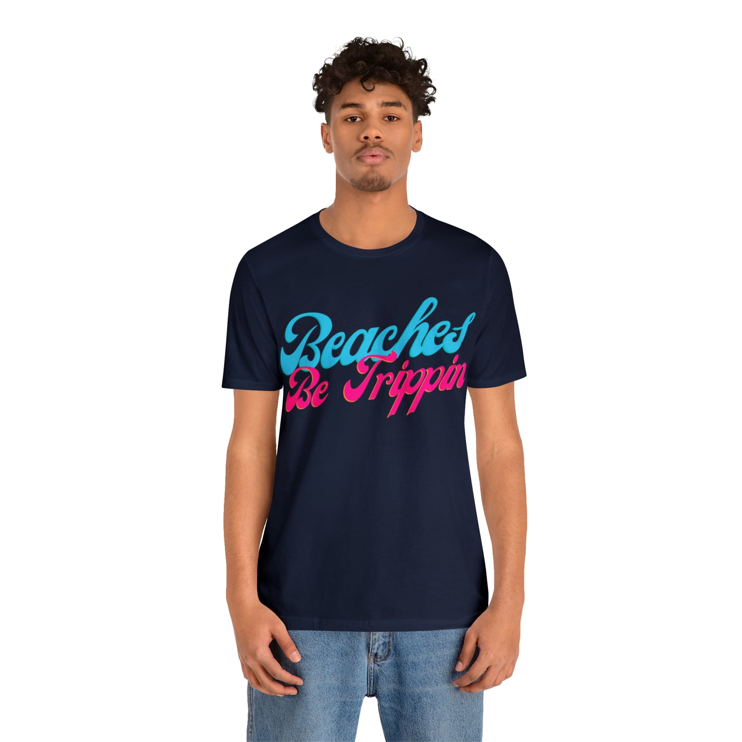 DCAL Beach Collection "Beach Be Trippin" Unisex Jersey Short Sleeve Tee