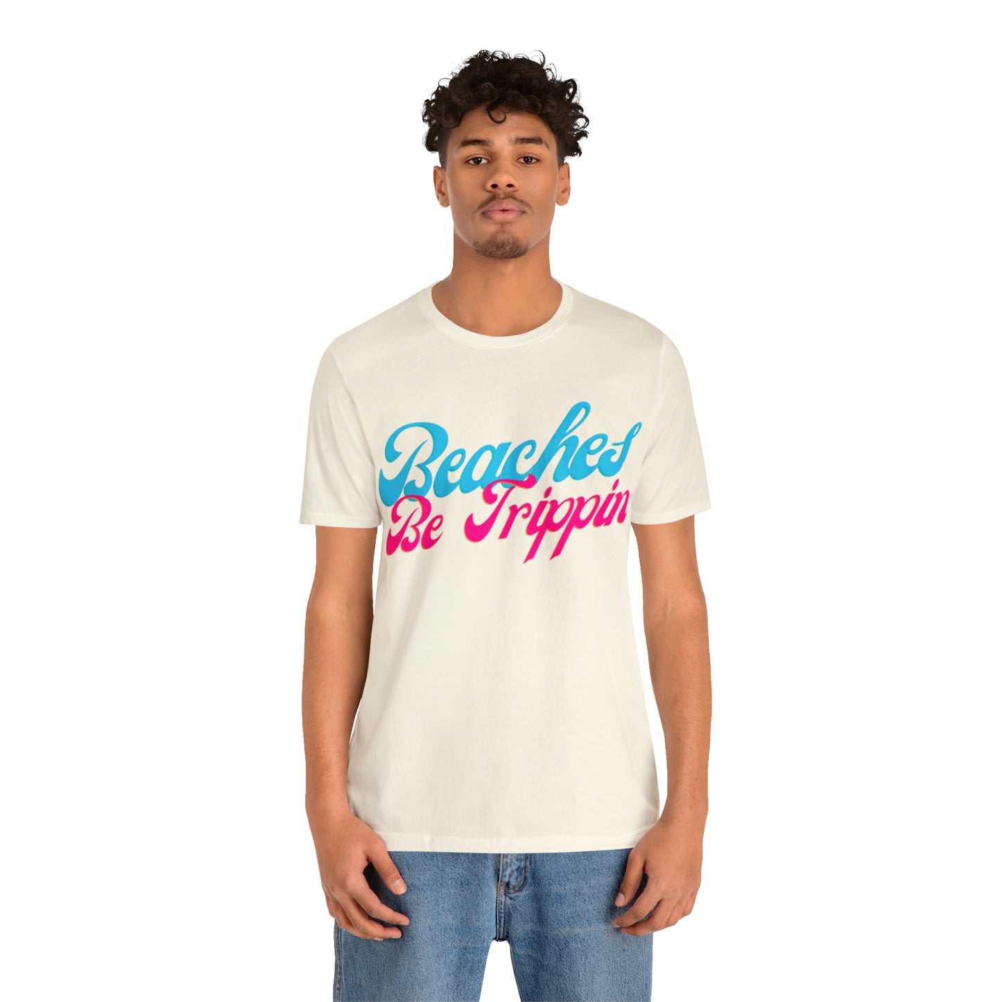 DCAL Beach Collection "Beach Be Trippin" Unisex Jersey Short Sleeve Tee