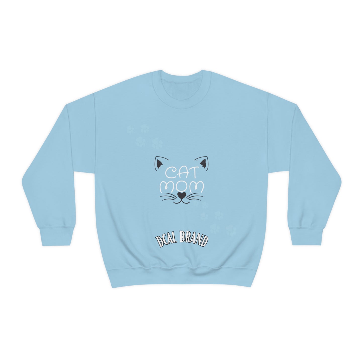 DCAL Meow Collection "Cat Mom" Unisex Heavy Blend™ Crewneck Sweatshirt