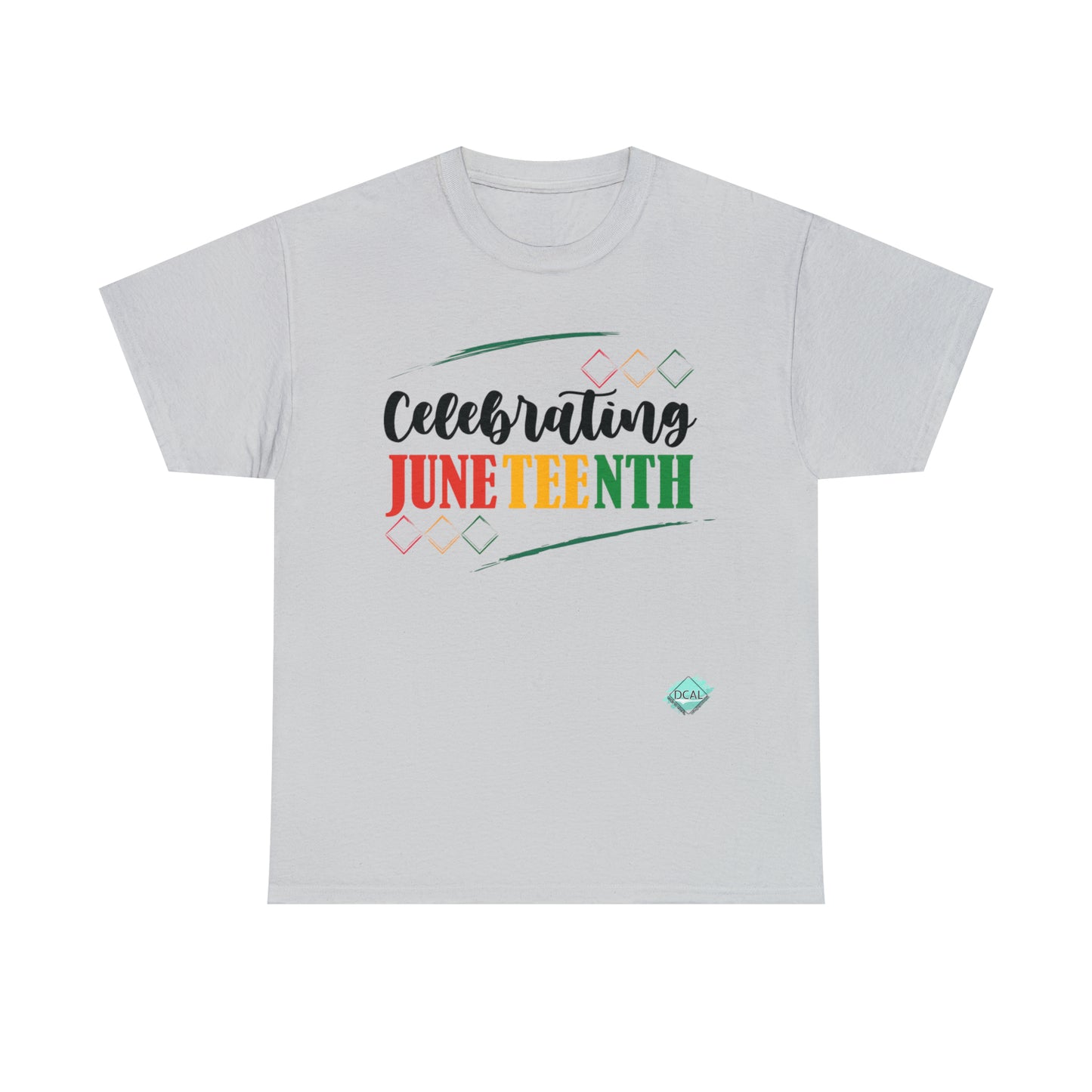 DCAL Juneteenth "Celebrating" Unisex Heavy Cotton Tee