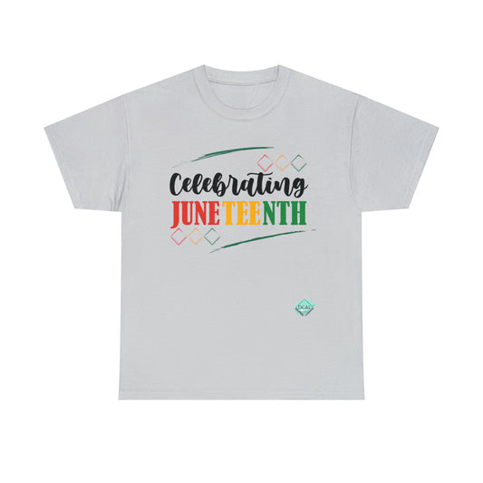 DCAL Juneteenth "Celebrating" Unisex Heavy Cotton Tee