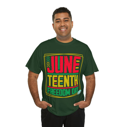 DCAL Juneteenth "Freedom Day" Unisex Heavy Cotton Tee
