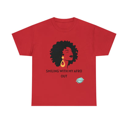 DCAL Graphic Tees "Afro Out" Unisex Heavy Cotton Tee
