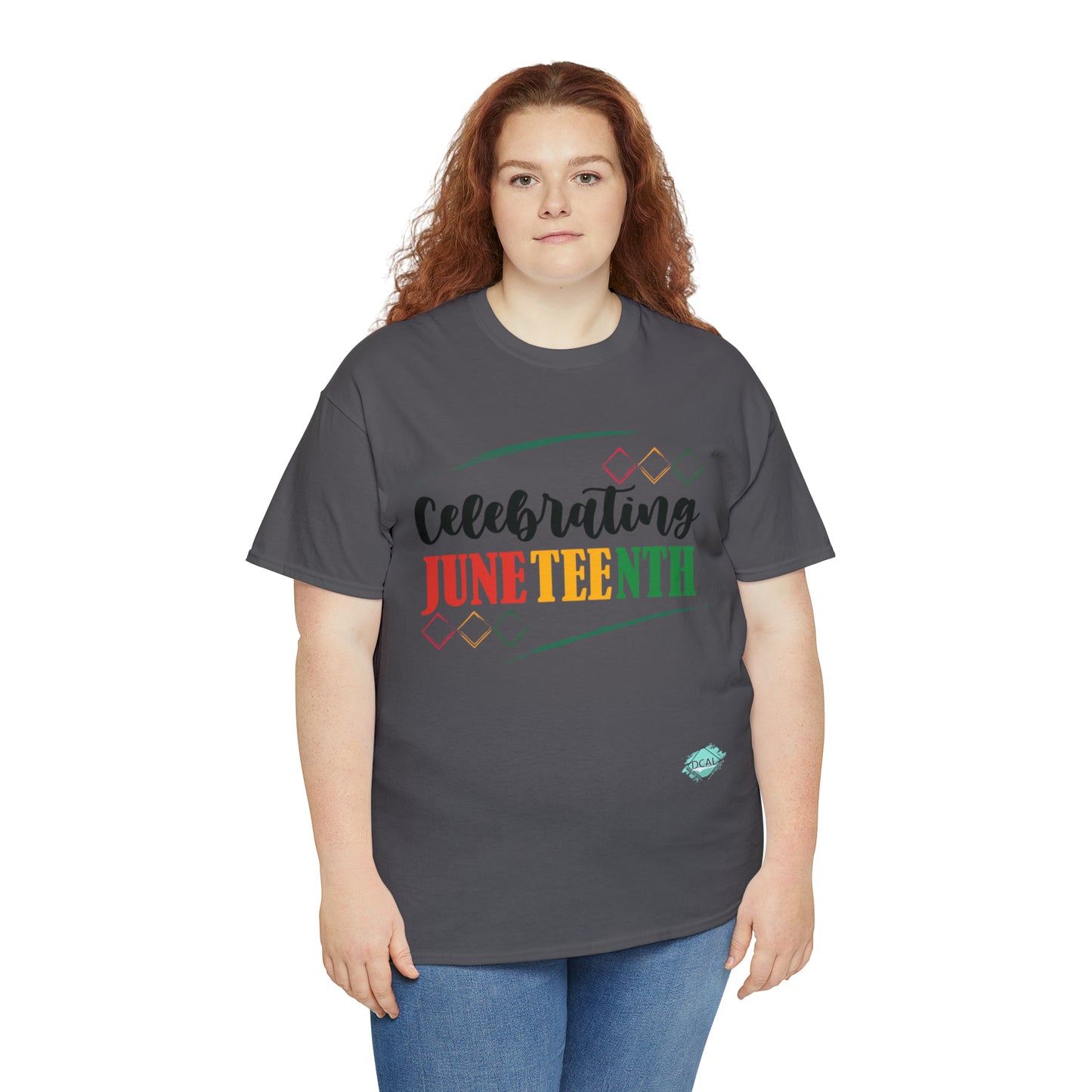 DCAL Juneteenth "Celebrating" Unisex Heavy Cotton Tee