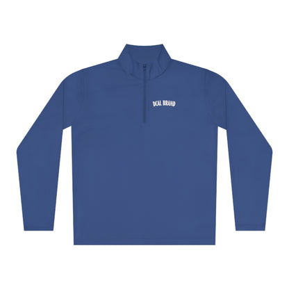 DCAL Brown Collection Unisex Quarter-Zip Pullover