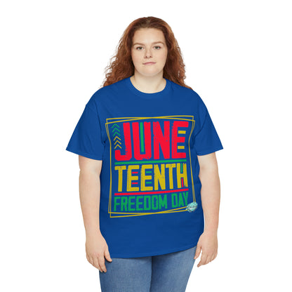 DCAL Juneteenth "Freedom Day" Unisex Heavy Cotton Tee
