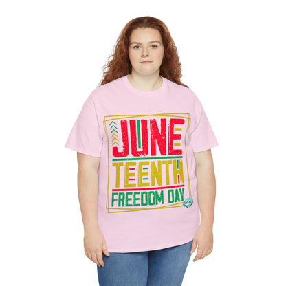 DCAL Juneteenth "Freedom Day" Unisex Heavy Cotton Tee
