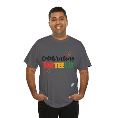 DCAL Juneteenth "Celebrating" Unisex Heavy Cotton Tee