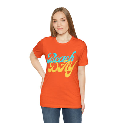 DCAL Beach Collection "Beach Day" Unisex Jersey Short Sleeve Tee
