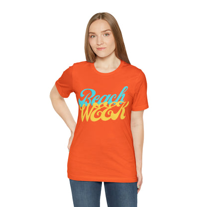 DCAL Beach Collection "Beach Week" Unisex Jersey Short Sleeve Tee
