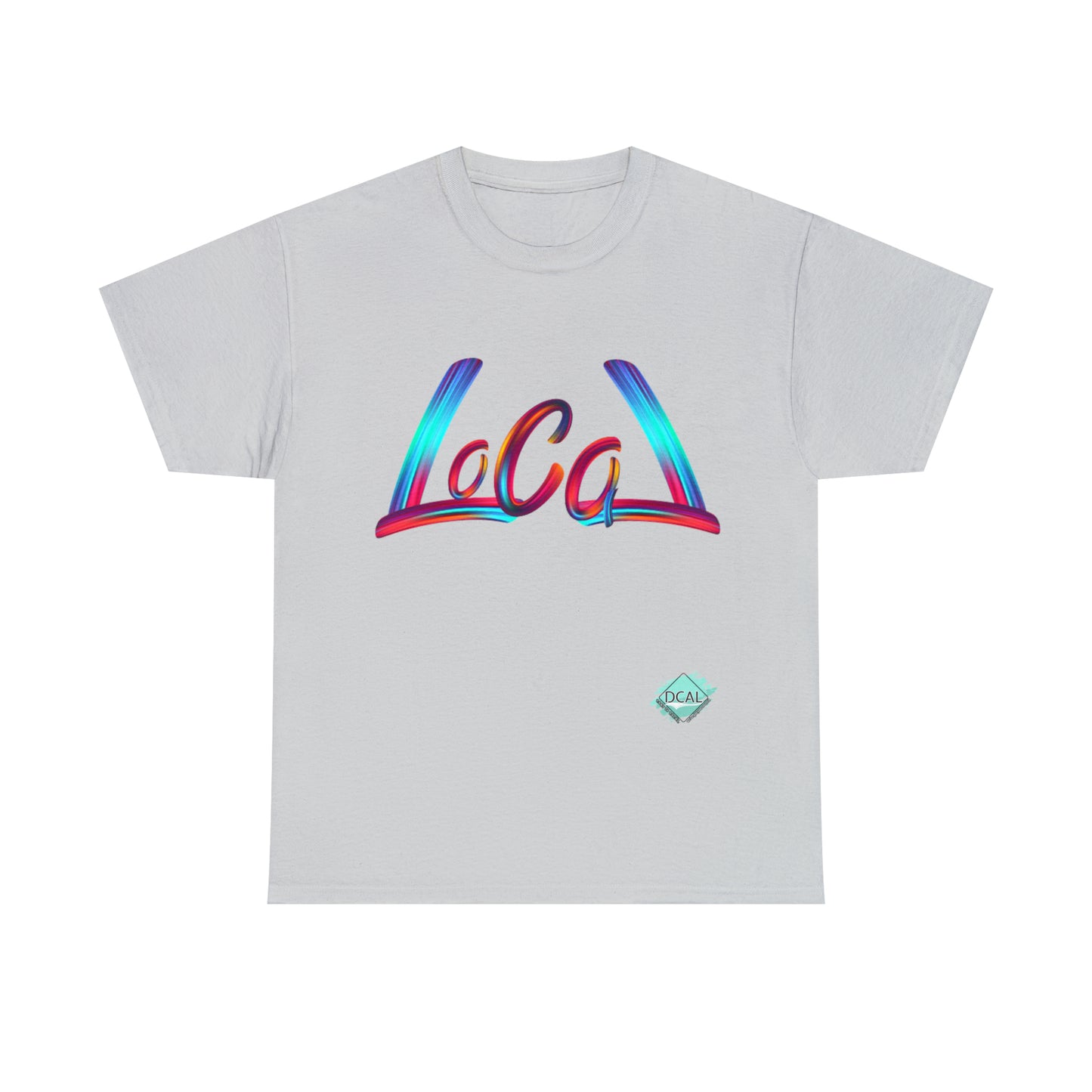DCAL Graphic Tees "Local Colorful" Unisex Heavy Cotton Tee