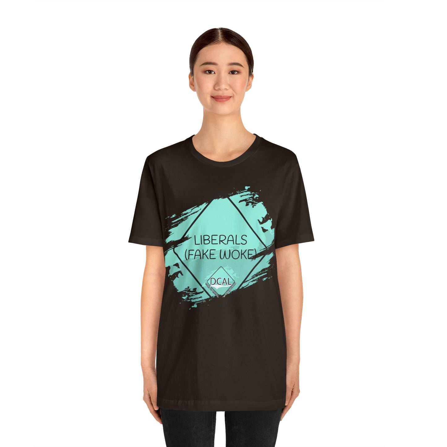 DCAL Graphic Tees "Fake Woke" Unisex Jersey Short Sleeve Tee