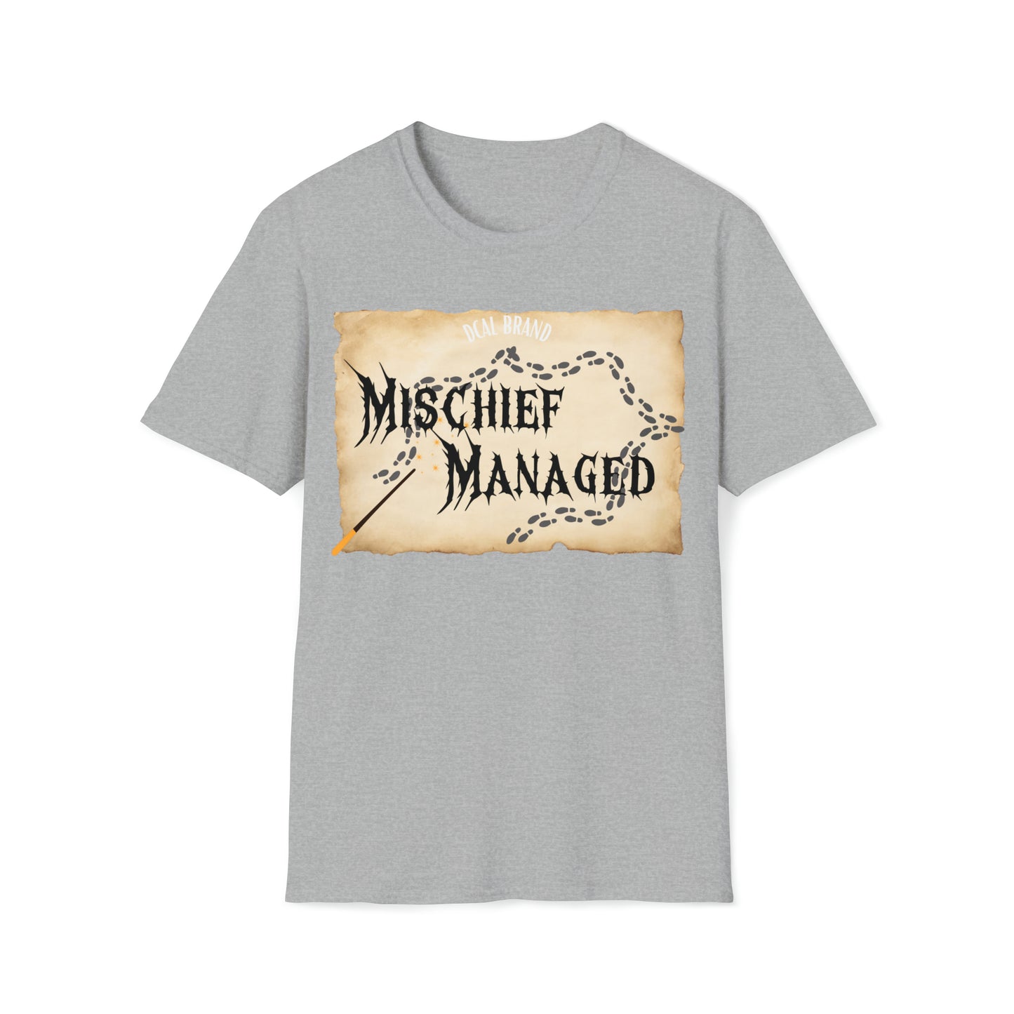 DCAL Graphic Tees Halloween "Mischief Managed" Unisex Softstyle T-Shirt