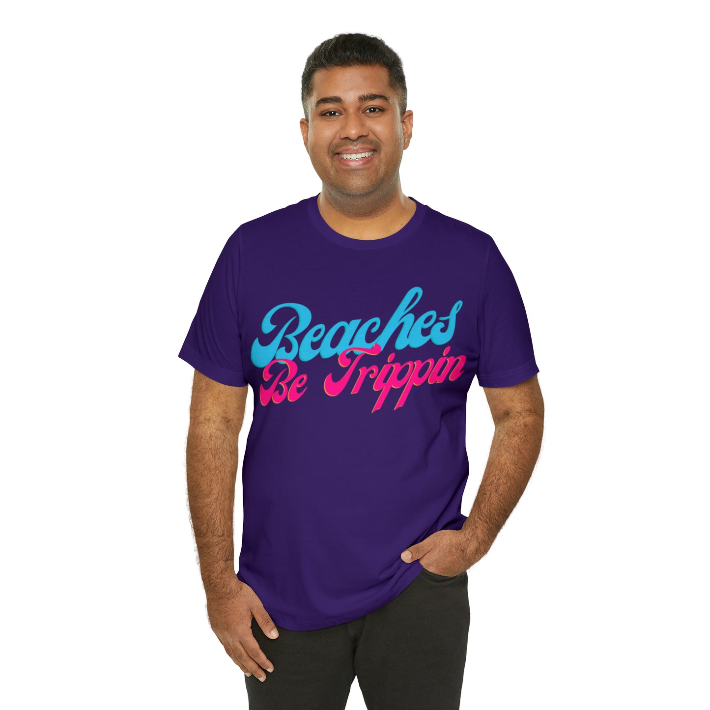 DCAL Beach Collection "Beach Be Trippin" Unisex Jersey Short Sleeve Tee