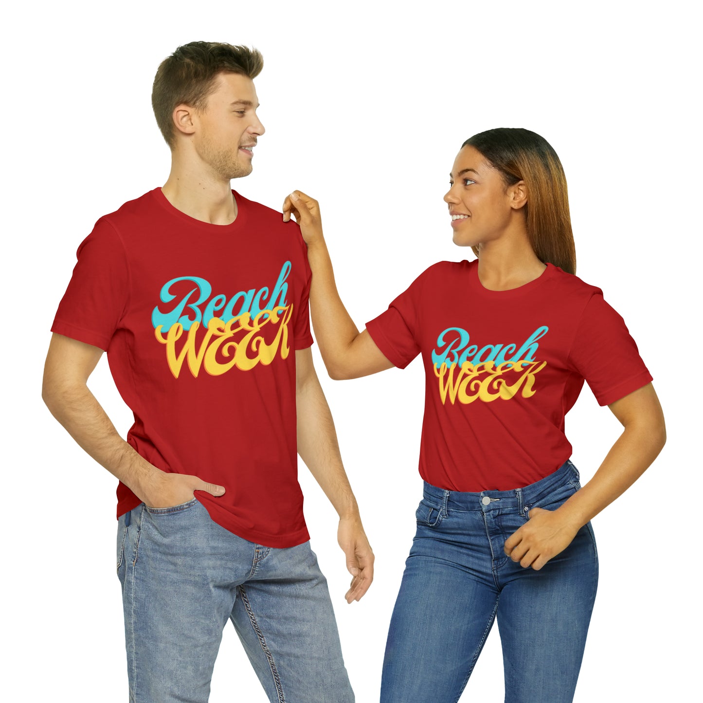 DCAL Beach Collection "Beach Week" Unisex Jersey Short Sleeve Tee