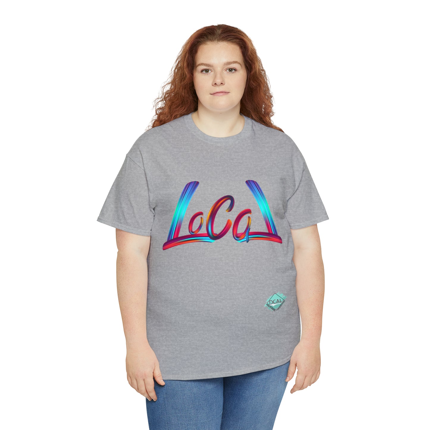 DCAL Graphic Tees "Local Colorful" Unisex Heavy Cotton Tee