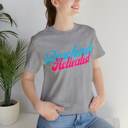 DCAL Beach Collection "Beachmode Activated" Unisex Jersey Short Sleeve Tee