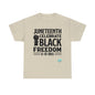 DCAL Juneteenth "Celebrate Freedom" Unisex Heavy Cotton Tee