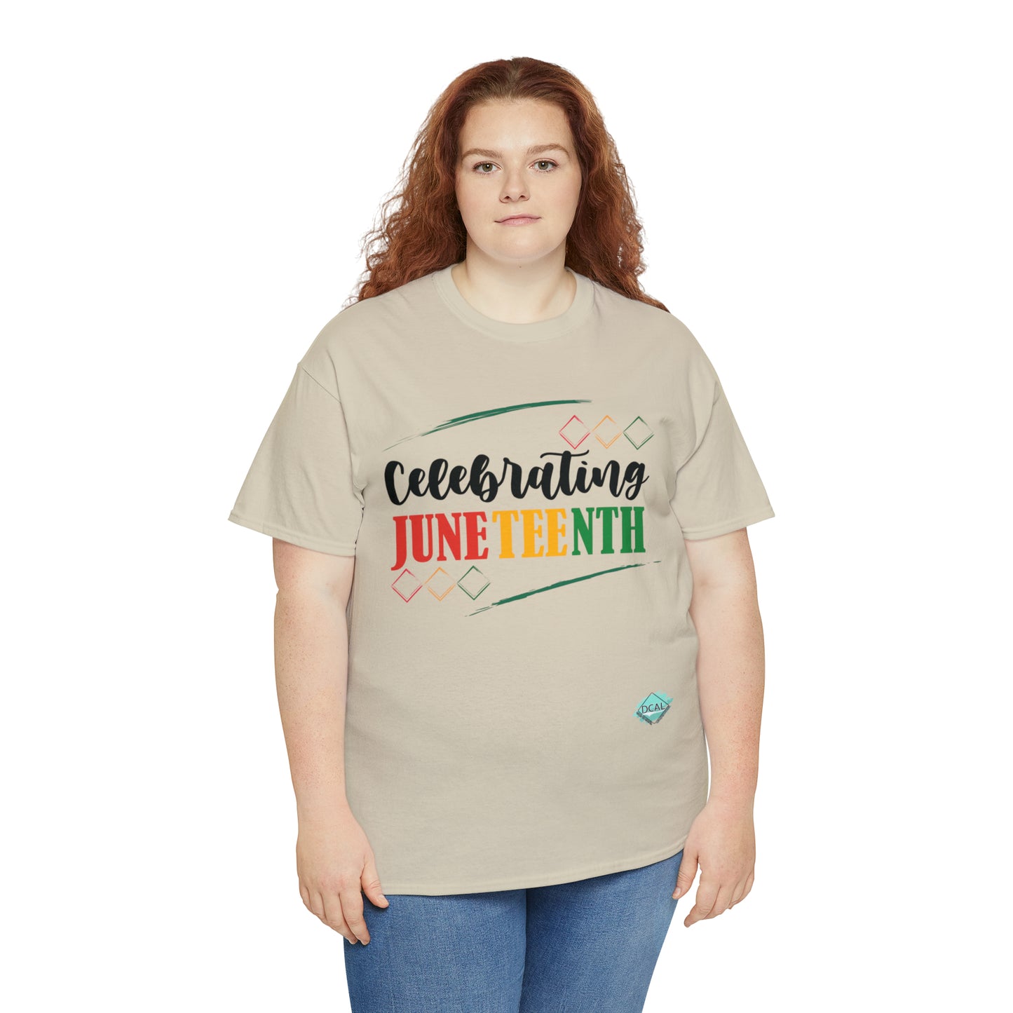 DCAL Juneteenth "Celebrating" Unisex Heavy Cotton Tee