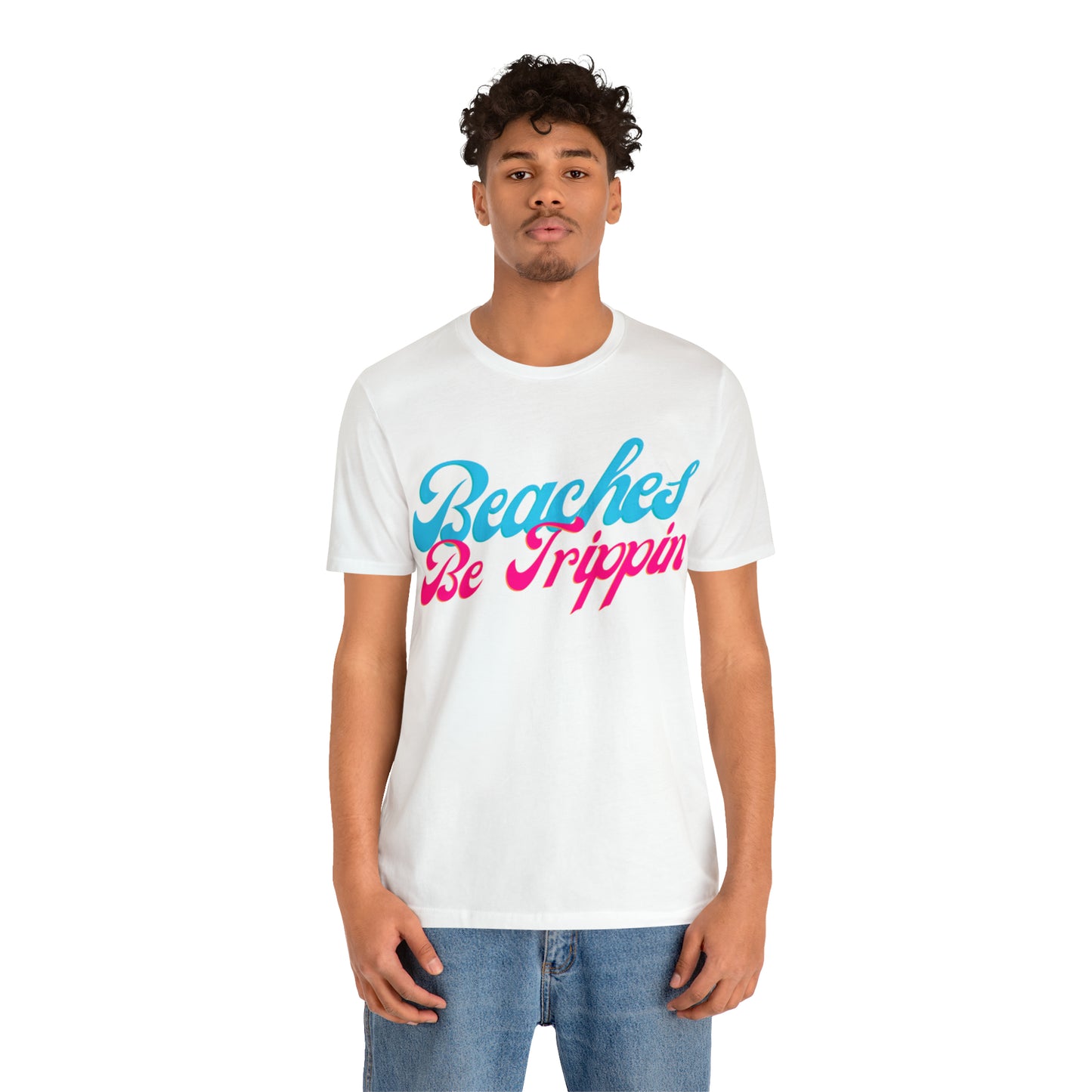 DCAL Beach Collection "Beach Be Trippin" Unisex Jersey Short Sleeve Tee