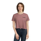 DCAL Women's Flowy Cropped Tee
