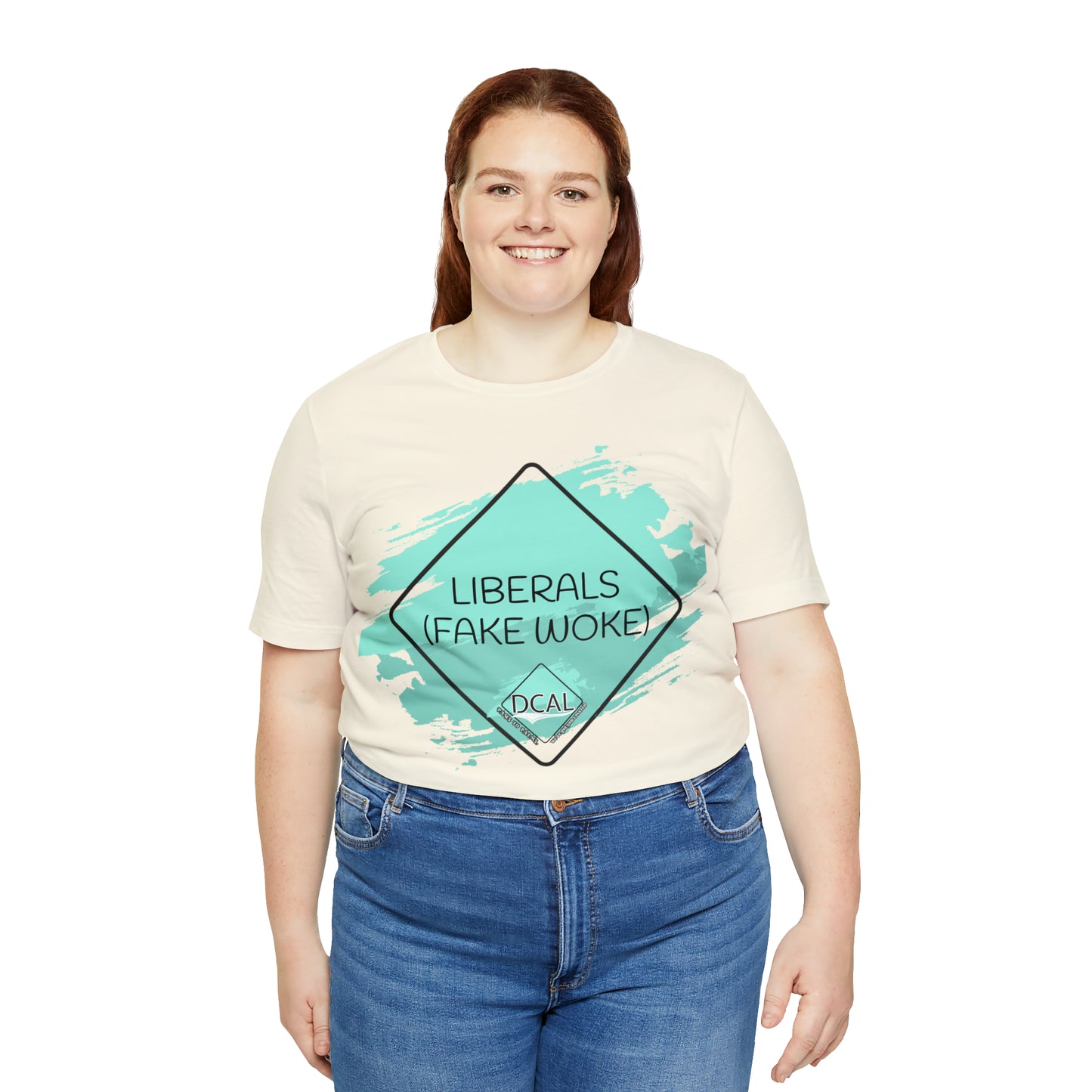 DCAL Graphic Tees "Fake Woke" Unisex Jersey Short Sleeve Tee
