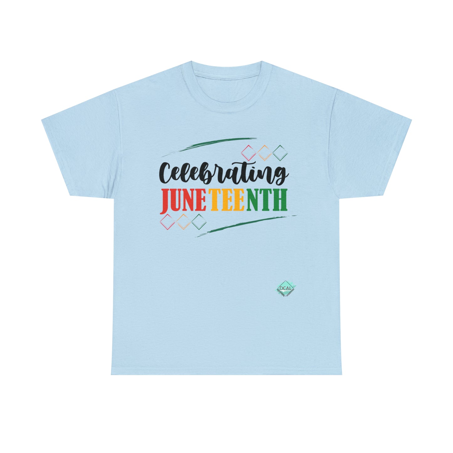 DCAL Juneteenth "Celebrating" Unisex Heavy Cotton Tee