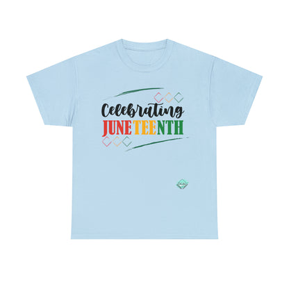 DCAL Juneteenth "Celebrating" Unisex Heavy Cotton Tee
