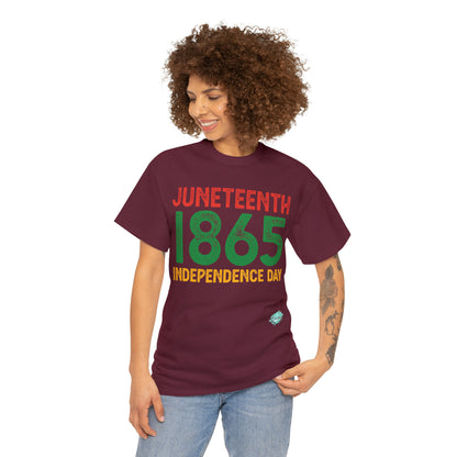 DCAL Juneteenth "1865" Unisex Heavy Cotton Tee