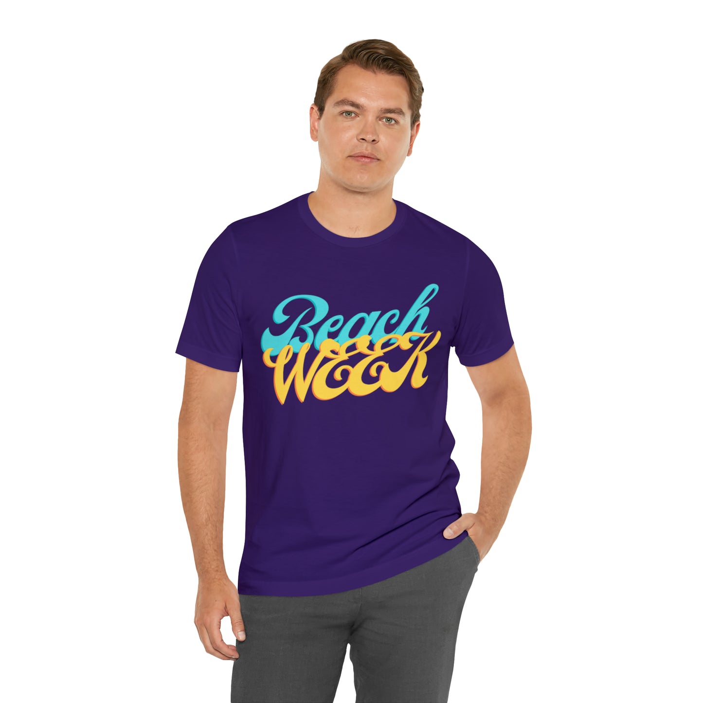 DCAL Beach Collection "Beach Week" Unisex Jersey Short Sleeve Tee