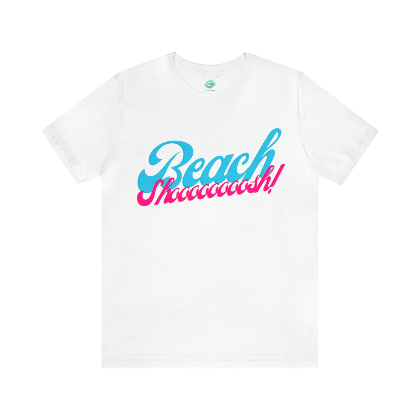 DCAL Beach Collection "Beach Shoosh" Unisex Jersey Short Sleeve Tee