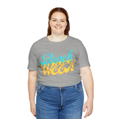 DCAL Beach Collection "Beach Week" Unisex Jersey Short Sleeve Tee