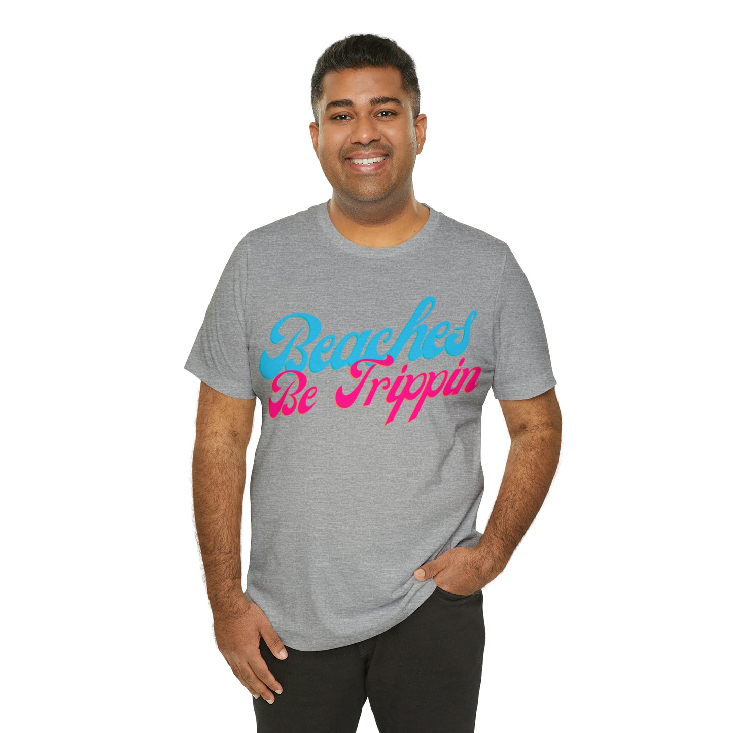 DCAL Beach Collection "Beach Be Trippin" Unisex Jersey Short Sleeve Tee