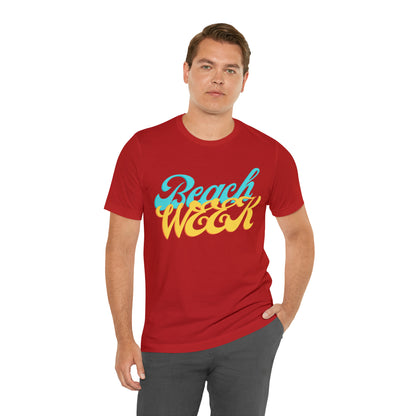 DCAL Beach Collection "Beach Week" Unisex Jersey Short Sleeve Tee