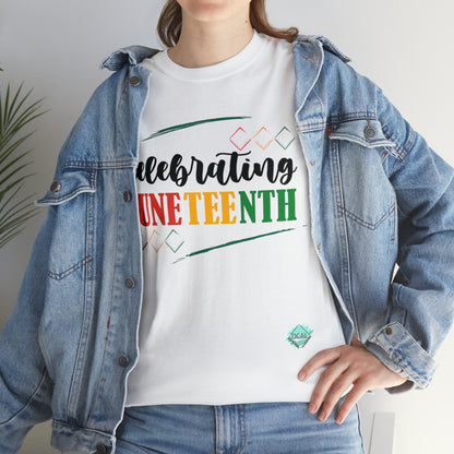 DCAL Juneteenth "Celebrating" Unisex Heavy Cotton Tee