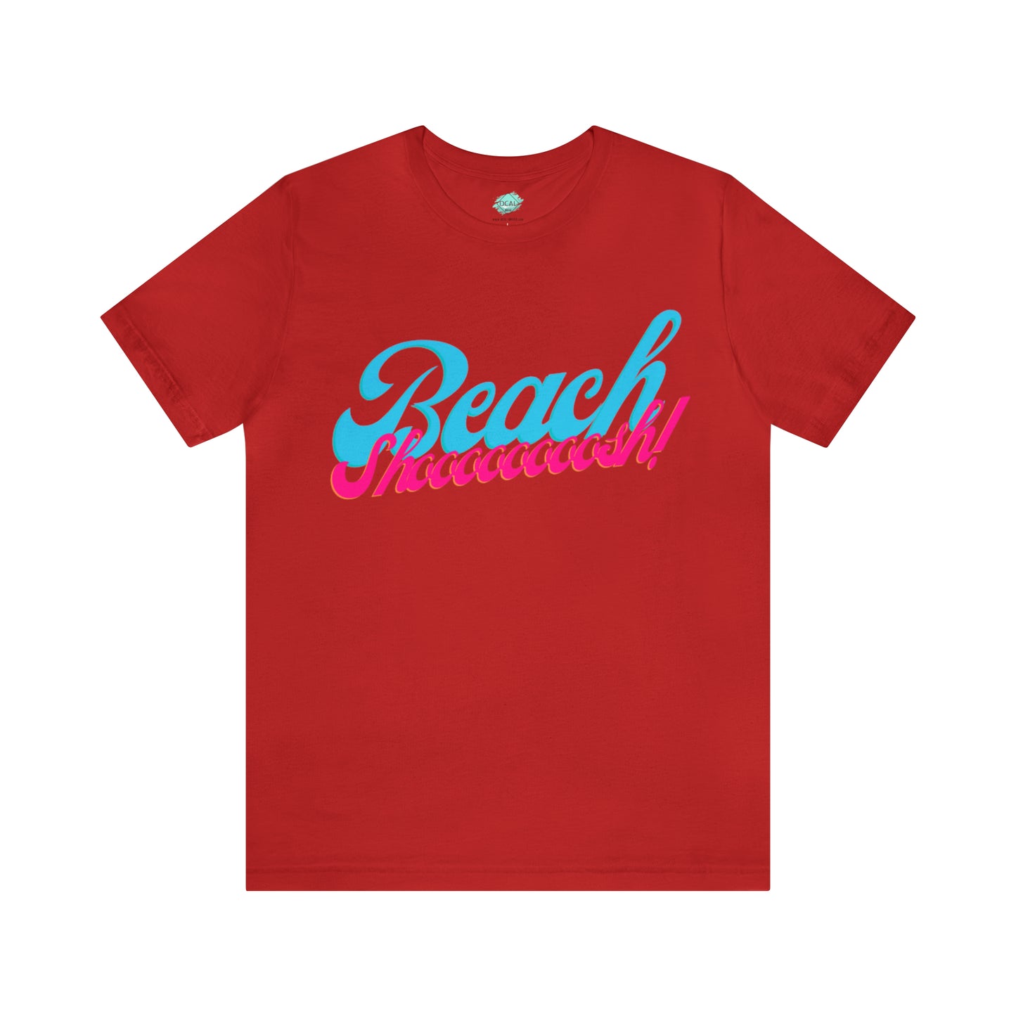 DCAL Beach Collection "Beach Shoosh" Unisex Jersey Short Sleeve Tee