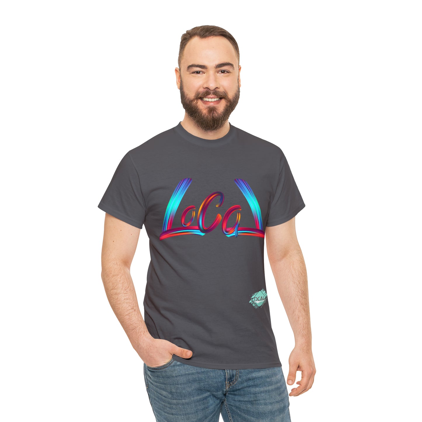DCAL Graphic Tees "Local Colorful" Unisex Heavy Cotton Tee
