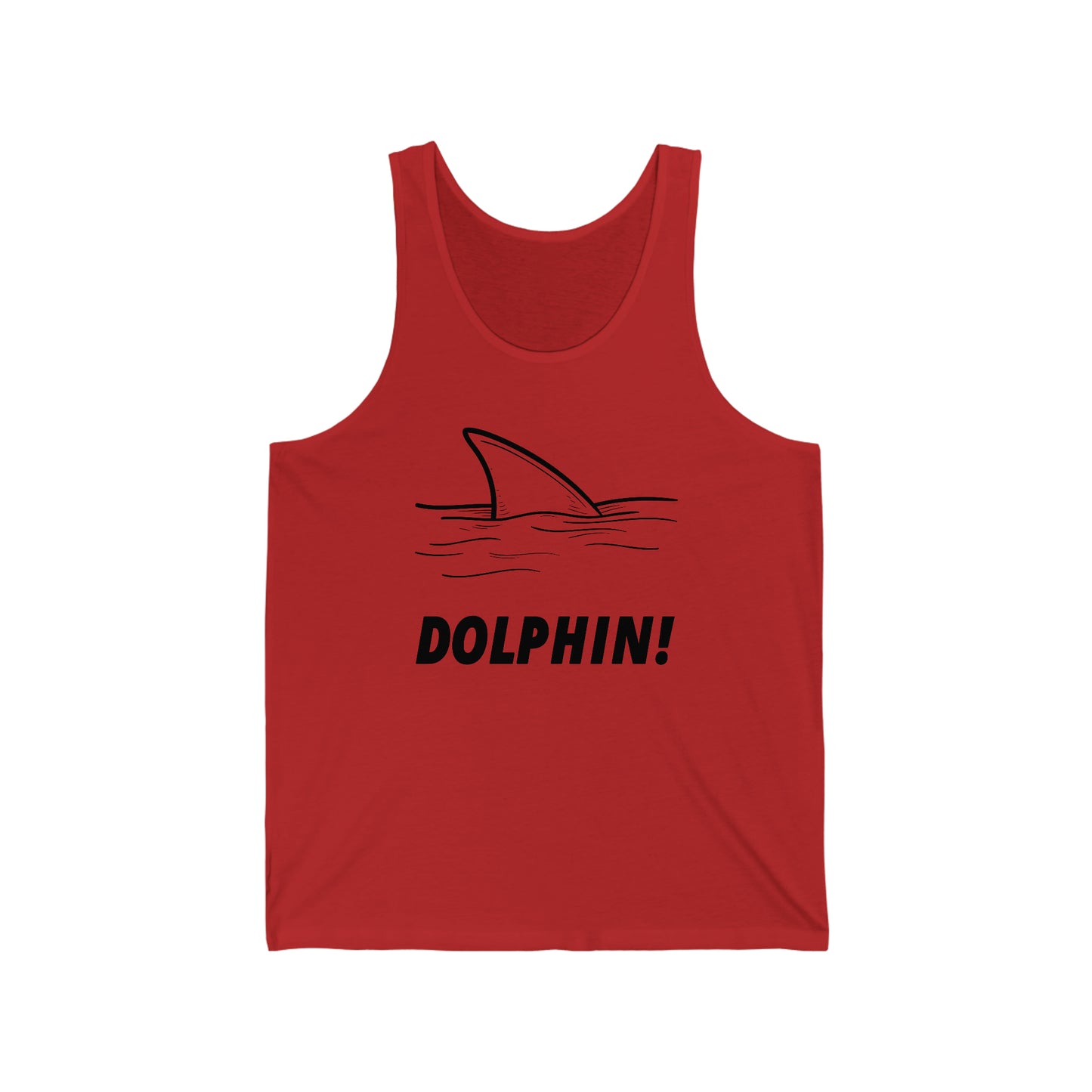 DCAL Graphic Tees  "Florida Dolphin"" Unisex Jersey Tank