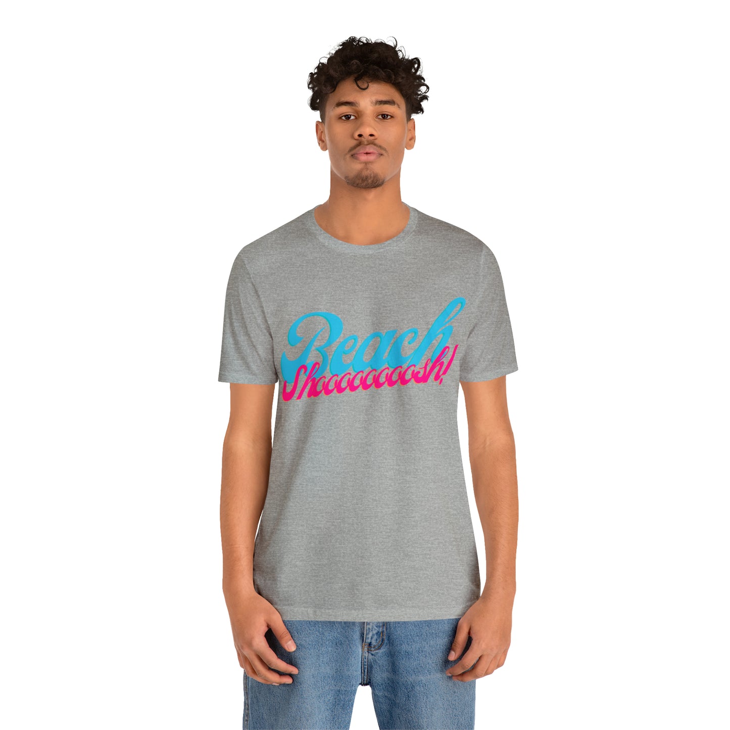 DCAL Beach Collection "Beach Shoosh" Unisex Jersey Short Sleeve Tee