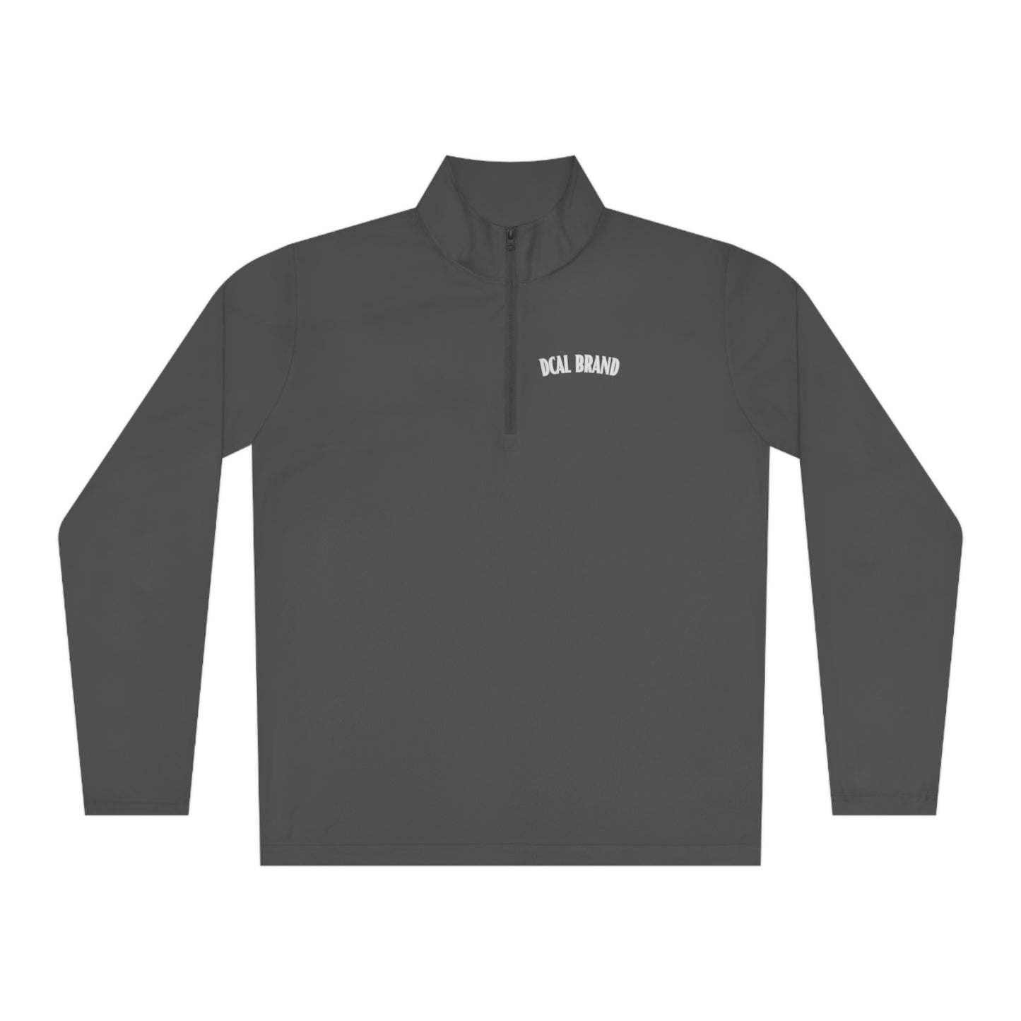 DCAL Brown Collection Unisex Quarter-Zip Pullover